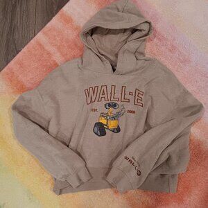 Disney / Pixar Wall - E Est. 2008 sweatshirt with hood size Small